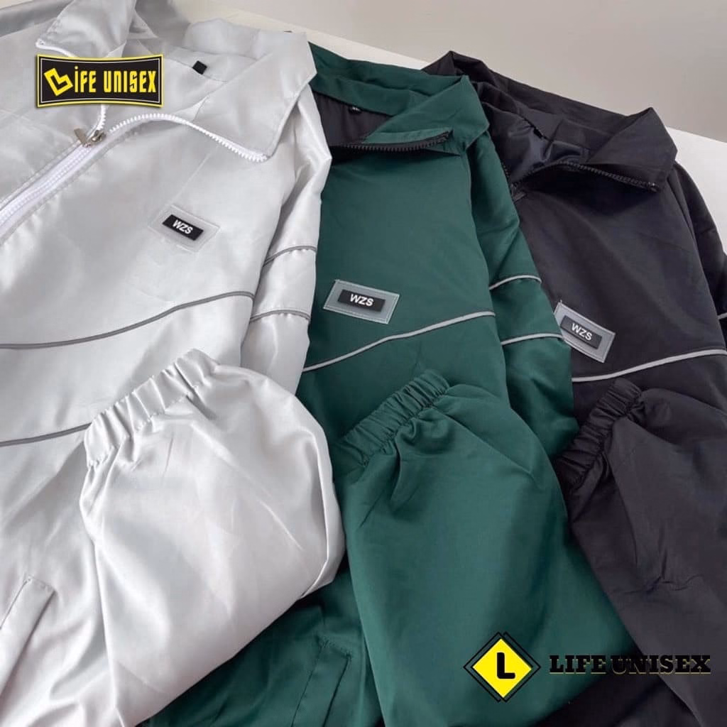 Áo Khoác Dù Bomber Sọc Phản Quang Nam Nữ Form Rộng 2 Lớp Sa969 - Sam Store - Ảnh 8