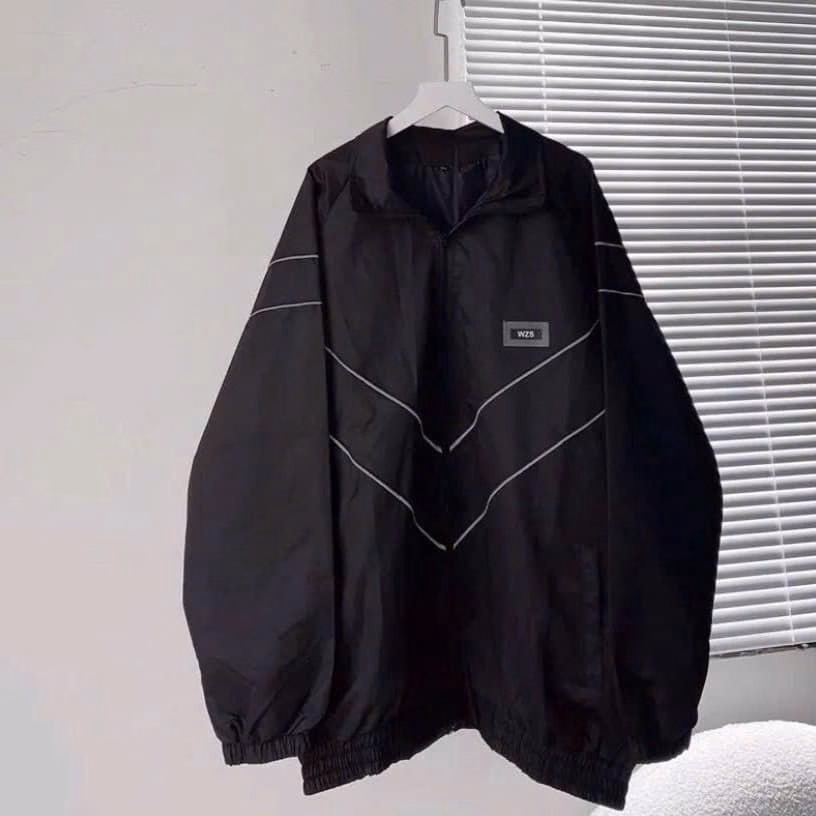 Áo Khoác Dù Bomber Sọc Phản Quang Nam Nữ Form Rộng 2 Lớp Sa969 - Sam Store - Ảnh 3