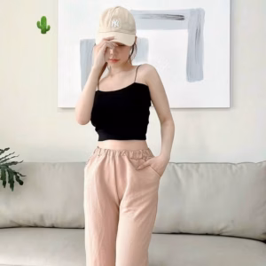 Quần Dài Nữ Vải Xốp - Ausa House