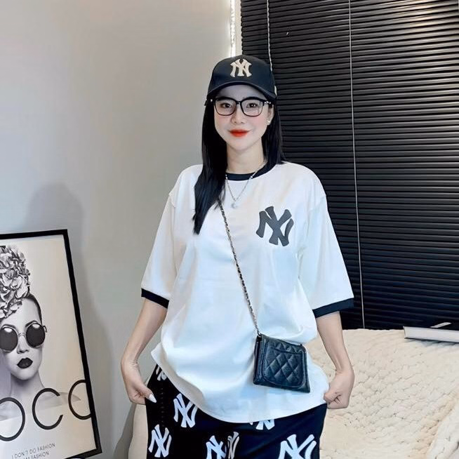 Set Bộ Đồ Nữ Thun Tăm Lạnh In Ny Sa8012 - Sam Store