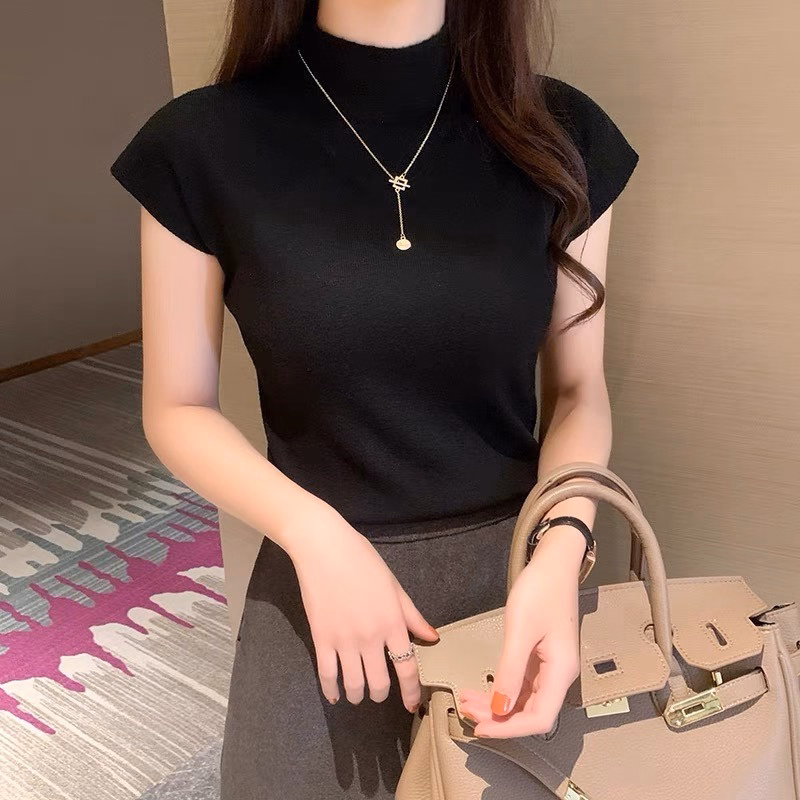 Áo Len Vai Hến Cổ Cao 3Cm Chất Lên Mềm Min, Nhiều Màu Giúp Bạn Thoải Mái Lựa Chọn Slcxa60 - Chipxinhxk - Ảnh 10