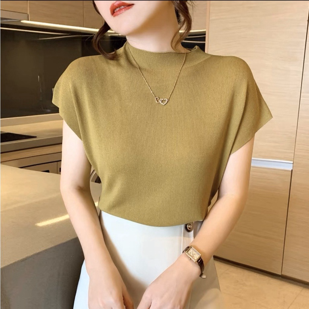 Áo Len Vai Hến Cổ Cao 3Cm Chất Lên Mềm Min, Nhiều Màu Giúp Bạn Thoải Mái Lựa Chọn Slcxa60 - Chipxinhxk - Ảnh 6