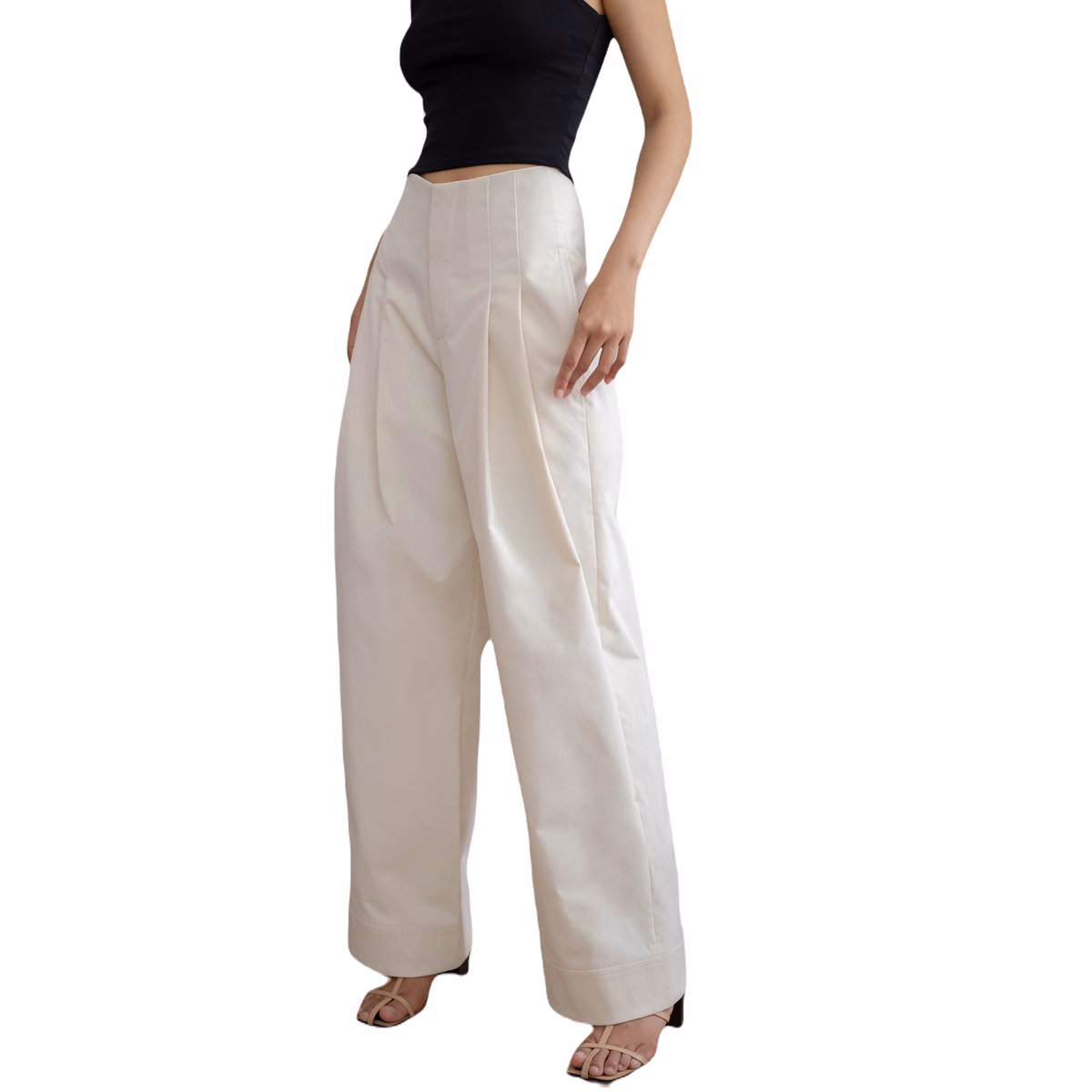 Quần Biege Trousers - Conin - Ảnh 3